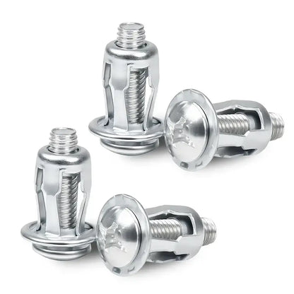 🔩 Heavy-Duty Carbon Steel Button Rivet Locking Nuts Set