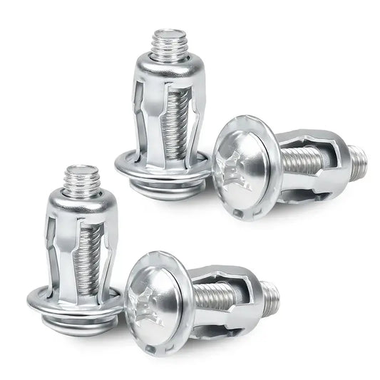 🔩 Heavy-Duty Carbon Steel Button Rivet Locking Nuts Set