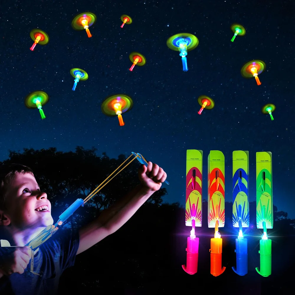 Illuminated Slingshot Flying Arrow 🏹✨