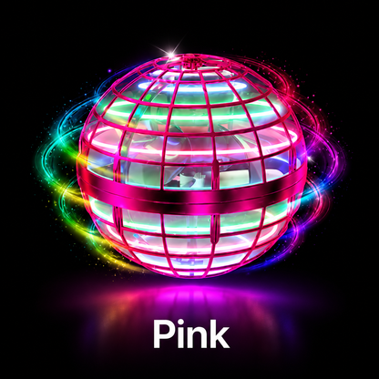 🔥LED Flying Orb – Toss, Hover, Return