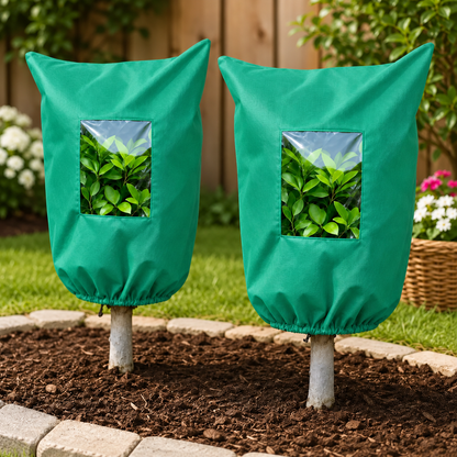❄️ Frost Protection Plant Cover – Reusable & Breathable