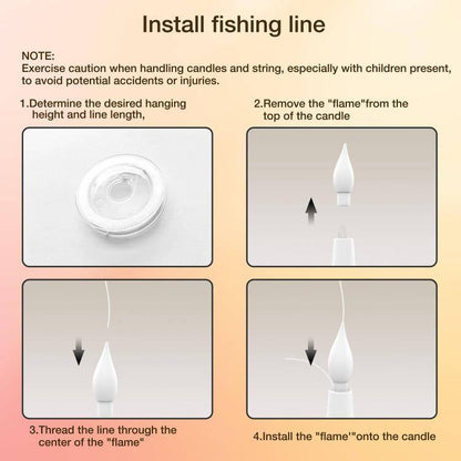 🕯️👻Floating Halloween LED Candles with Remote Control
