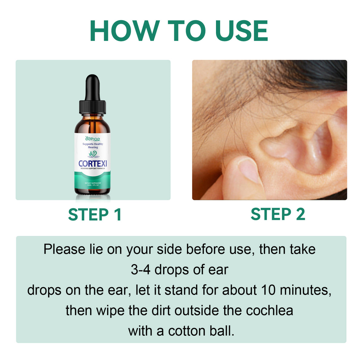 👂 Natural Ear Care & Tinnitus Relief Drops