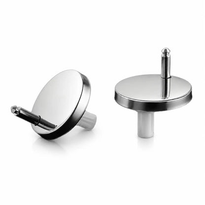 🚽🛠️2Pcs Universal Toilet Seat Expansion Screw Bolts, Thickened Stainless Steel