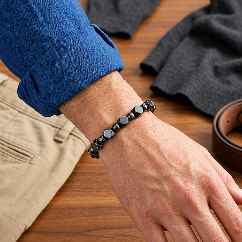 📿 Black Energy Guardian Bracelet