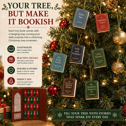🎄 25-Day Mini Book Christmas Advent Calendar