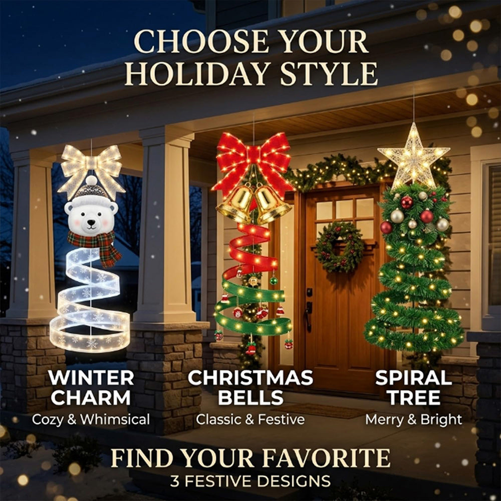 🎄✨ LED Christmas Hanging Ornament – Light Up Christmas!