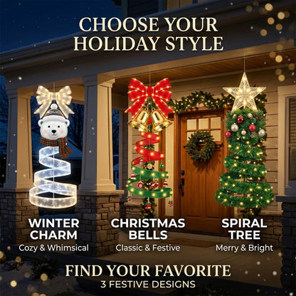 🎄✨ LED Christmas Hanging Ornament – Light Up Christmas!