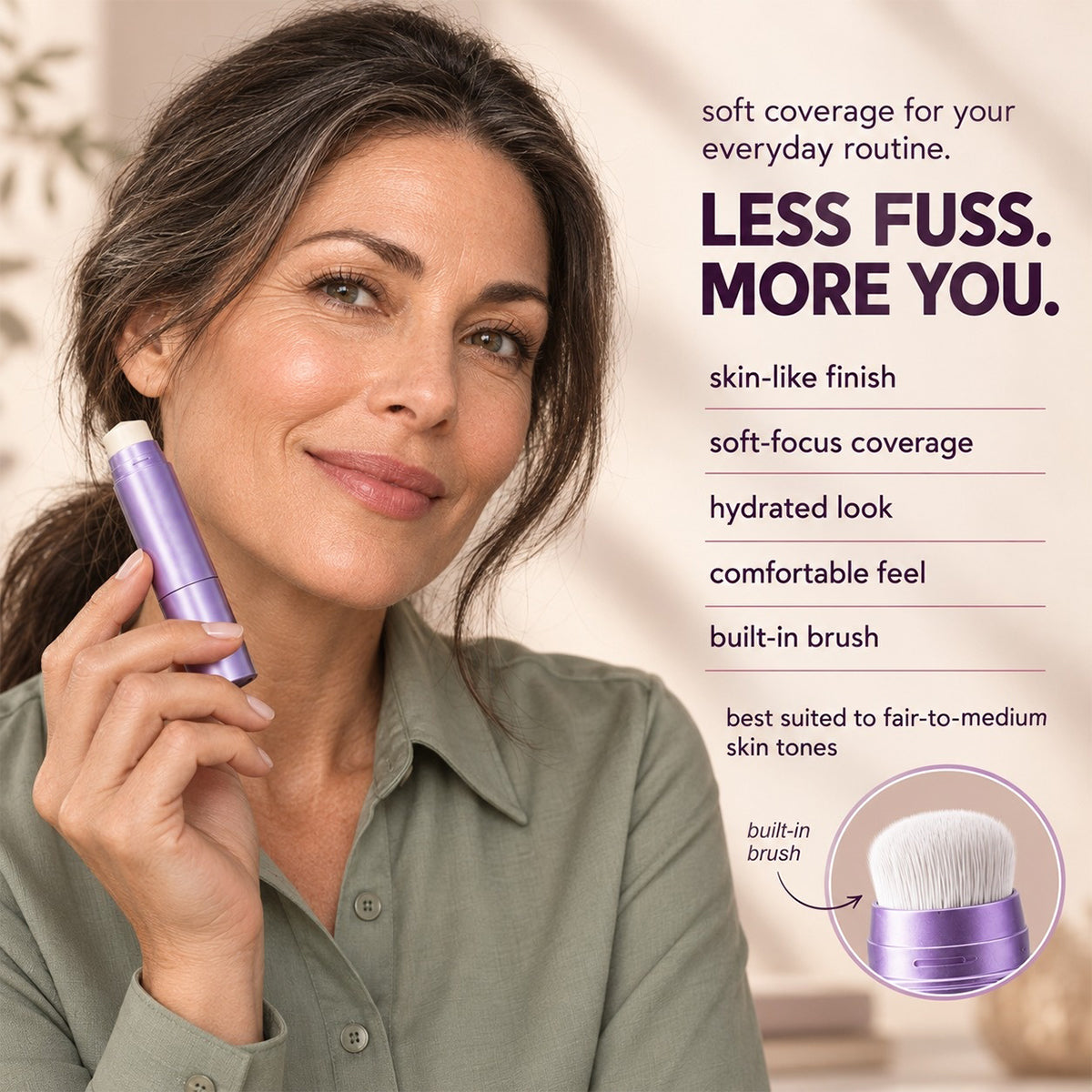 Changing Foundation Stick – The stick that makes mature skin glow again