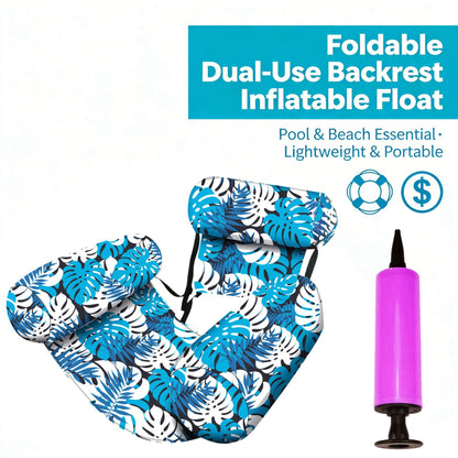 Inflatable Pool Lounge Chairs – Free Pump Included