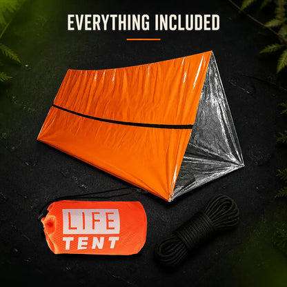 QuickShelter - 2 Person Emergency Tent ⚠️🏕️
