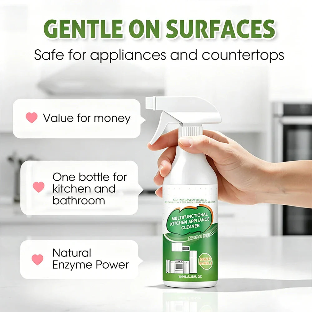 Multi-Purpose Enzyme Foam Cleaner, Versatile – Kitchen & Home
