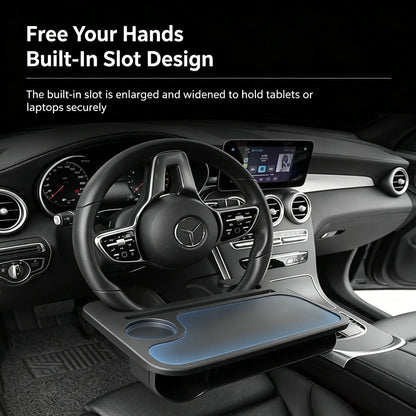 🚗 2-in-1 Steering Wheel Tray & Car Desk