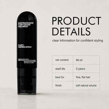 ✨ Fluffy Hair Shaping Spray Lightweight Volume & Natural Long-Lasting Hold