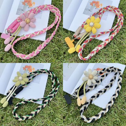 Cute Floral Phone Crossbody Lanyard – Hands-Free & Stylish