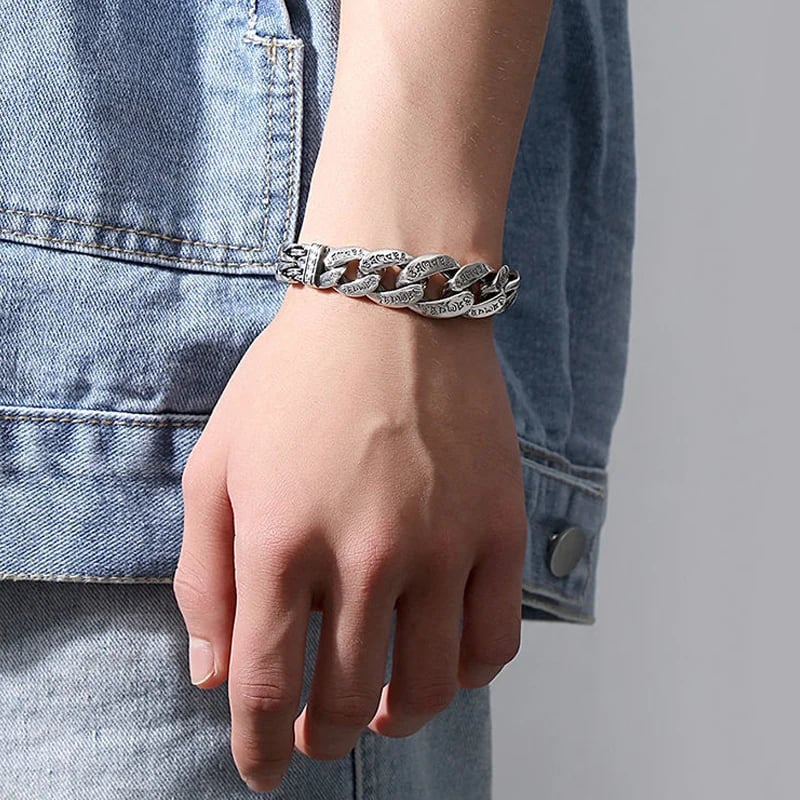 📿Men's Retro Six-Syllable Mantra Bracelet
