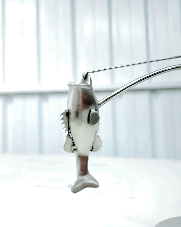 Balancing Fisherman Decor Sculpture