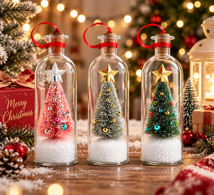 🎄 The Christmas Keepsake Bottle | Festive Holiday Decor & Heartfelt Gift