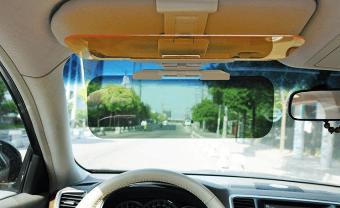 Sun Visor for Car Universal Anti-Glare Polarized Visor Extender