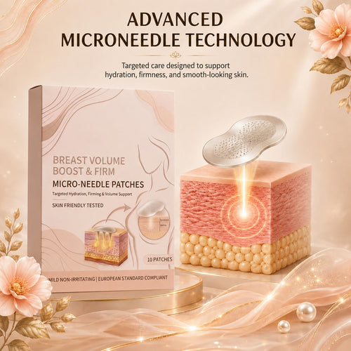 🌸 Breast Enhancement Microneedle Patches – Hydrating & Smoothing Care ✨