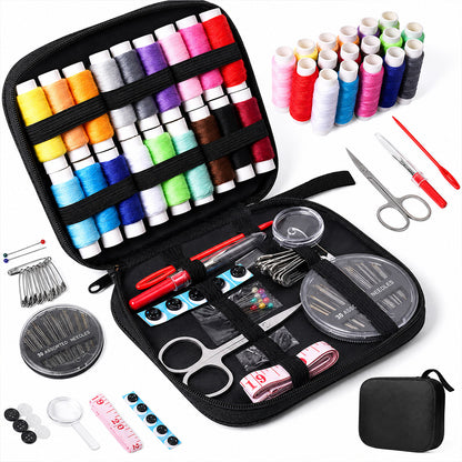 🧵 All-in-One Embroidery Stitch Book & 87-Piece Sewing Kit ✨