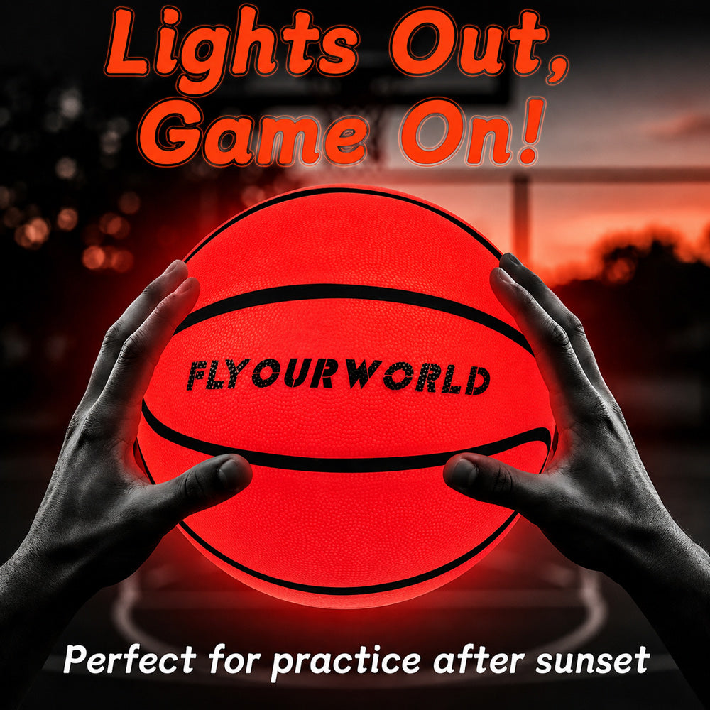 LED Glow Basketball