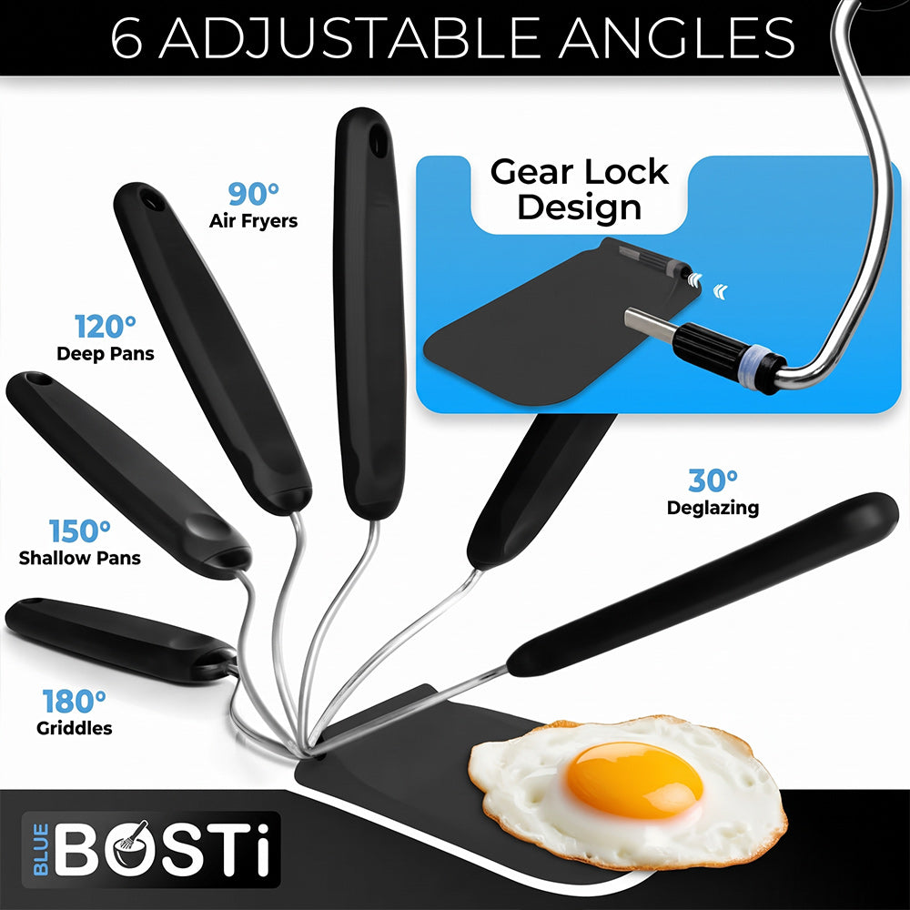 🍳 6-Position Kitchen Spatula