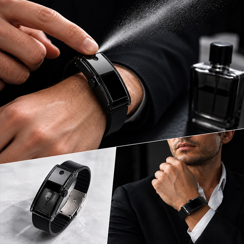 🖤Refillable Wrist Perfume Bracelet