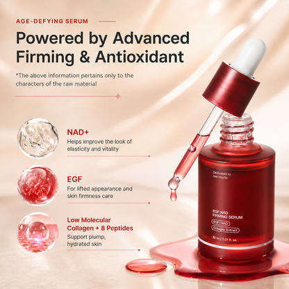 ✨ EGF NAD+ Firming Face Serum – Deep Hydration, Smoother Skin & Youthful Glow 🌸