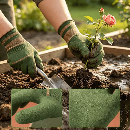 Puncture-Resistant & Waterproof Gardening Gloves