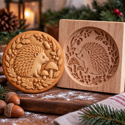 🌲🦊 Woodland Animal Cookie Mold