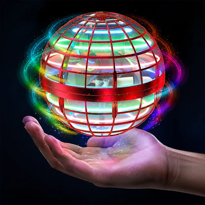 🔥LED Flying Orb – Toss, Hover, Return