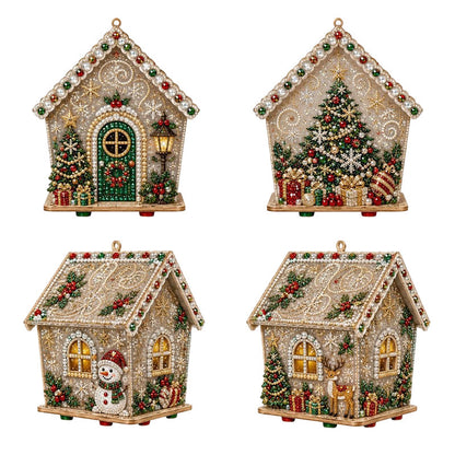 🎄✨DIY 3D Pearl Christmas Art Kit – Handmade Festive Decoration