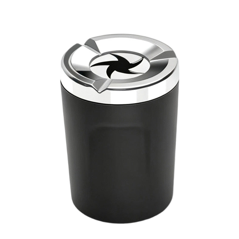 Rotating Car Ashtray with Ceramic Inner Liner 🚗🗑️