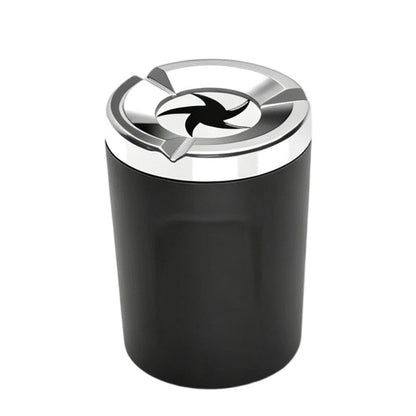 Rotating Car Ashtray with Ceramic Inner Liner 🚗🗑️