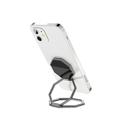 📱 360° Rotating Phone Ring Holder – Metal Finger Grip & Foldable Kickstand