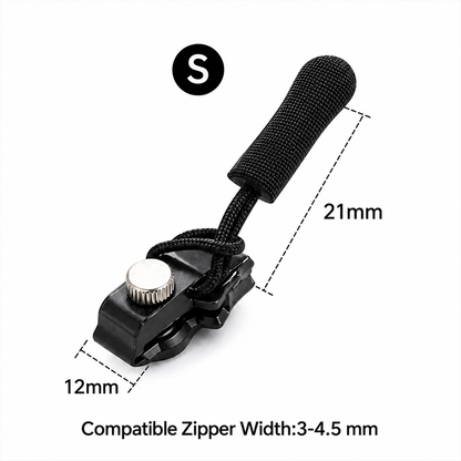 Zipper Slider 5Pcs 🧰 | Instant No-Sew Zipper Repair Replacement