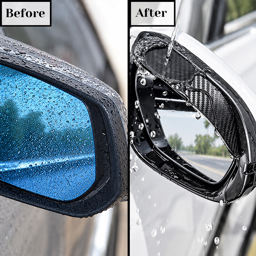 🚗 Rainproof Car Mirror Shield – Clearer Vision in Rainy Weather