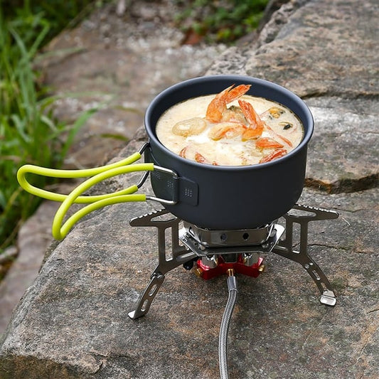 5800W Camping Gas Burner – Powerful, Windproof & Instant Ignition