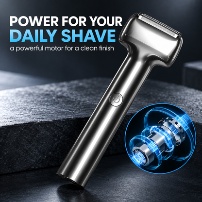 🪒Men's Rechargeable Foil Electric Shaver, Cordless Portable Wet & Dry Beard Razor for Daily Grooming