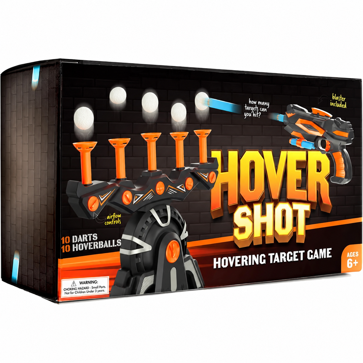 🎯 Hover Shot Shooting Target Game – Floating Ball Blaster Toy for Kids 🎁