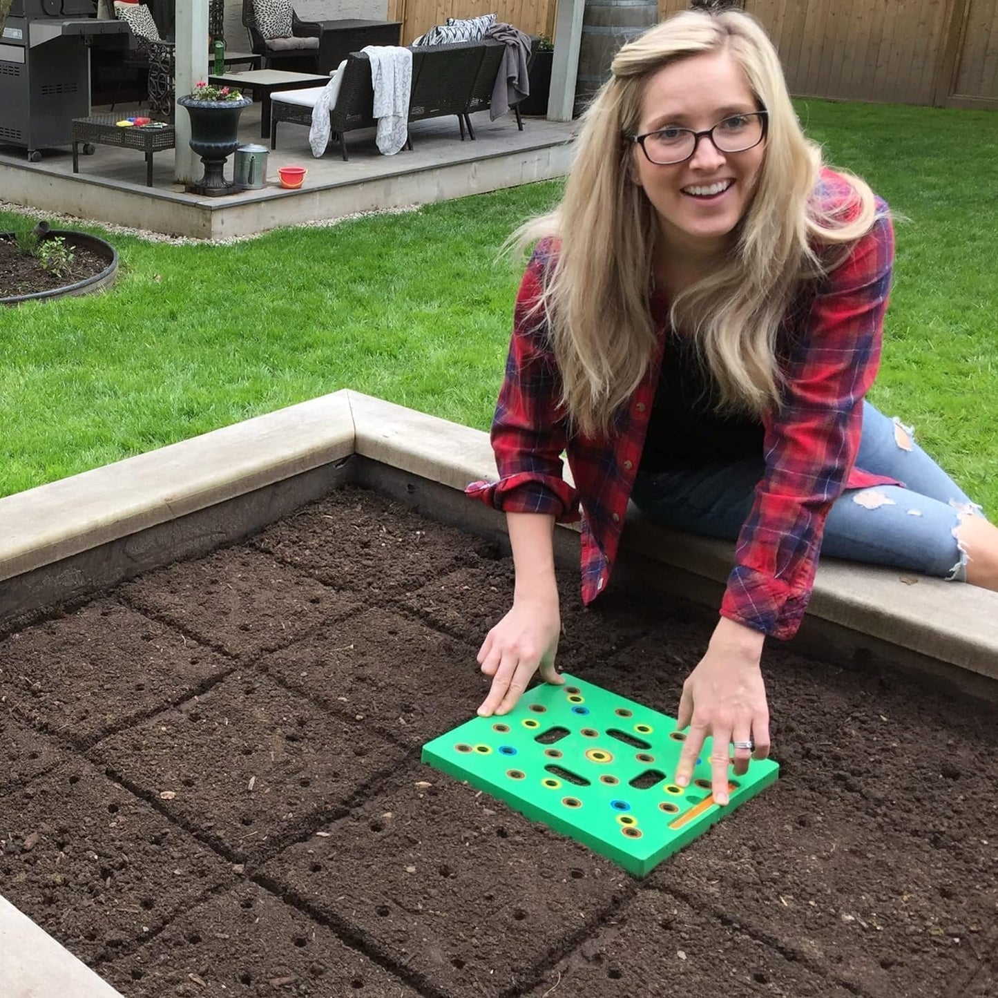 Plant Spacing Seeding Square for Bigger Yields