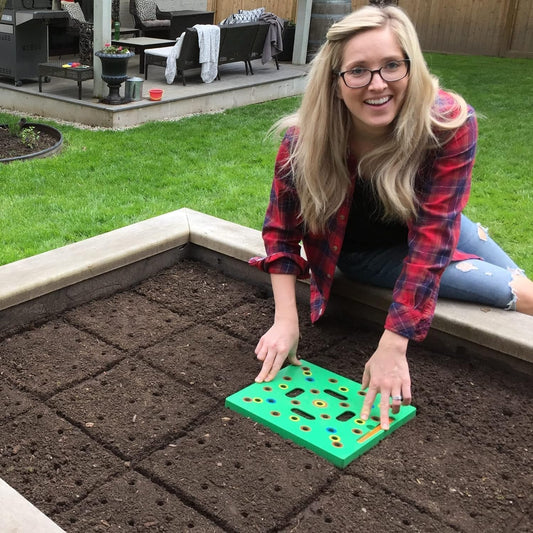 Plant Spacing Seeding Square for Bigger Yields
