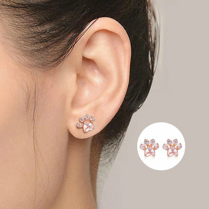 Cute Cat Paw Earrings