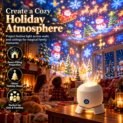 ✨Christmas Rotating Projector Light 🎄
