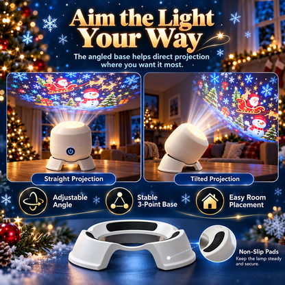 ✨Christmas Rotating Projector Light 🎄