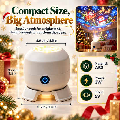✨Christmas Rotating Projector Light 🎄