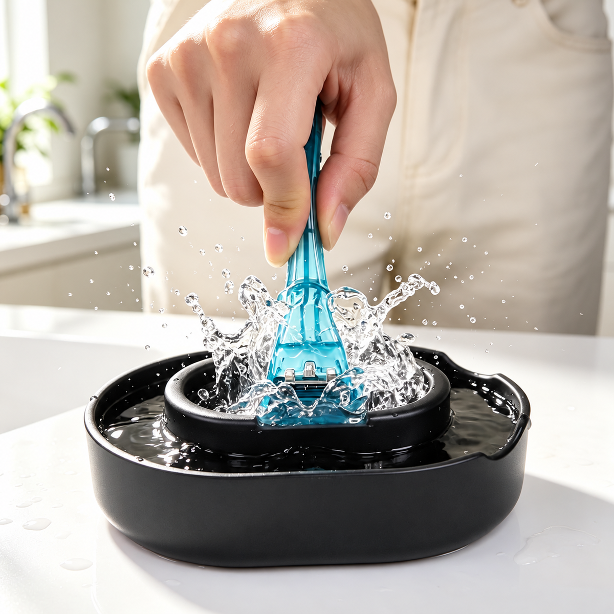 🪒 Razor Cleaner – Fast & Easy Shaver Rinsing Tool