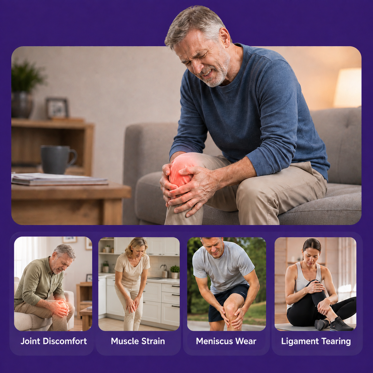 Knee Recovery Pain Relief Brace🦵 | Stabilizing Knee Support