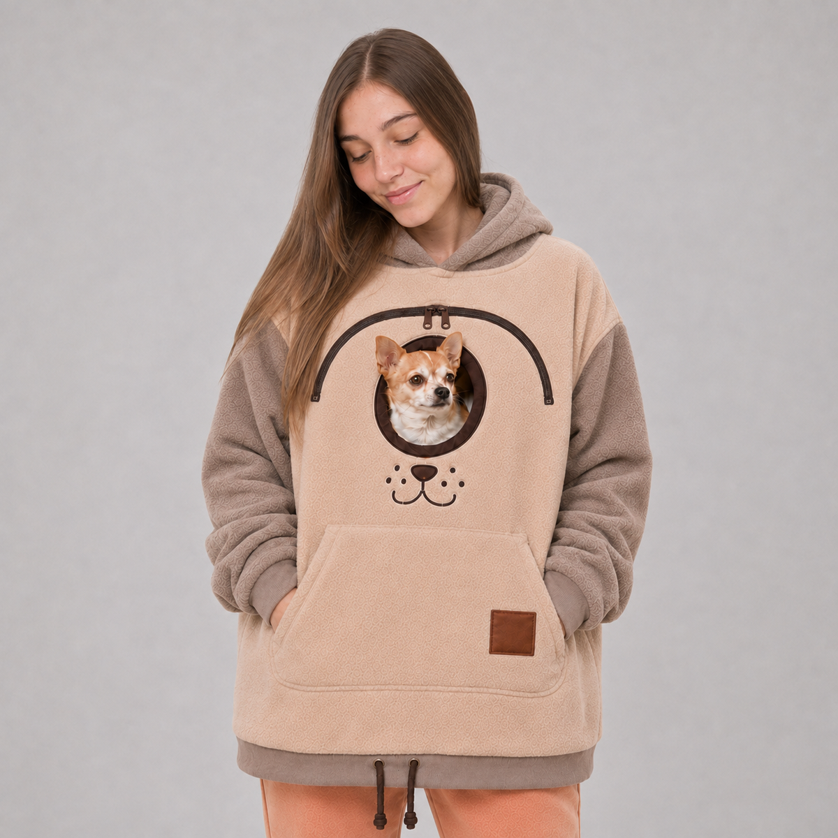 🐶Dog Tote Carier Hoodie